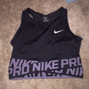 nike pro sports bra